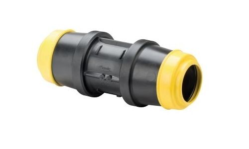 Hawle Gleitkupplung, ISO 6325, POM, für Gasleitungen, 40 × 40 mm, 632504004004