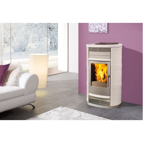 EDILKAMIN MAGIC Pellet-Kaminofen, grau, 648190 EDILKAMIN MAGIC Pellet-Kaminofen, grau, 648190