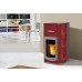 EDILKAMIN MONTREAL Pellet-Kaminofen, bordeaux, 656030