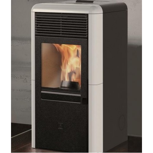EDILKAMIN POINT Pelletkaminofen grau 680100