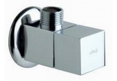 JIKA Cubito Eckventil, 2 Stk., 3/8" × 1/2", Chrom H3724200040101