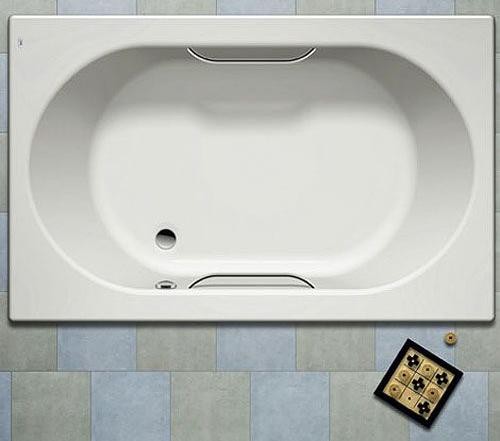 Roca Bora Bora Badewanne Sanitär-Acryl 190 x 120 cm, 345l, mit Handgriffen, 7247822001 Roca Bora Bora Badewanne Sanitär-Acryl 190 x 120 cm, 345l, mit Handgriffen, 7247822001