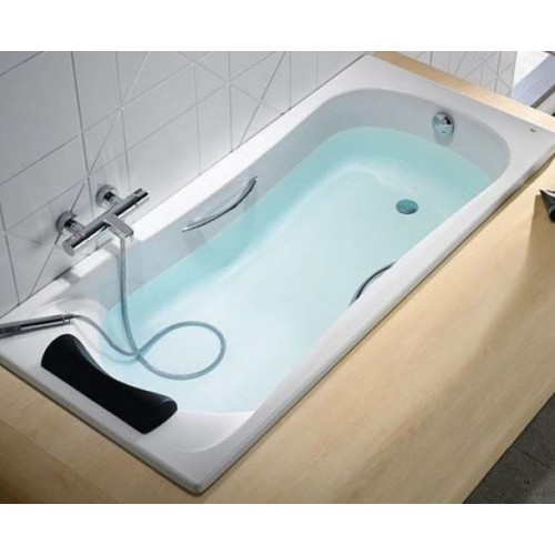 Roca Becool Badewanne Sanitär-Acryl 190 x 90 cm, 300l, mit Handgriffen 7248014001