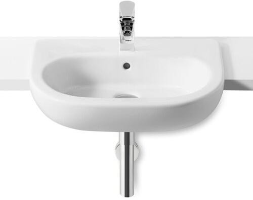 Roca Meridian Halbeinbau-Waschtisch 55x42 cm 732724S000