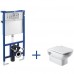 Roca Dama Senso Set Wand-WC + Vorwandelement, 789009000S