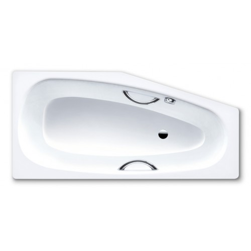 KALDEWEI Badewanne Mini Star 833 mit Lochbohrungen 157x75/50x43 Perl-Effekt, Antislip