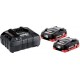 Metabo Basis-Set 2 x LiHD 4.0 Ah 685163000