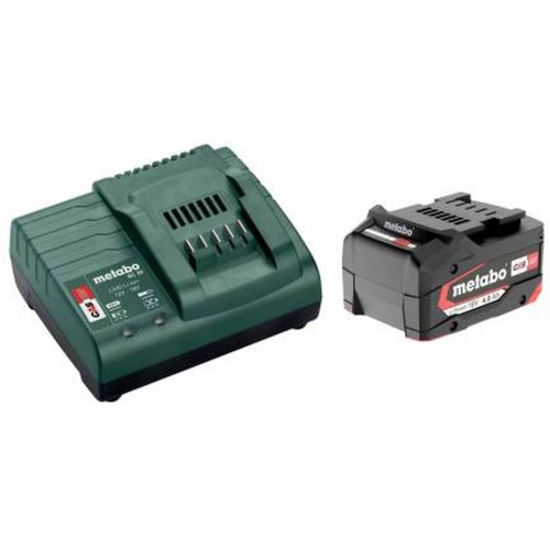Metabo 685192000 Akku und Ladegerät 18 V 4 Ah Lithium