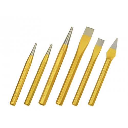 Extol Premium Meißel, Locher und Körner, Set 6 Stück, 8801820