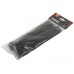 EXTOL PREMIUM Banderolierband schwarz, 150x2,5mm, 100 Stck, Nylon