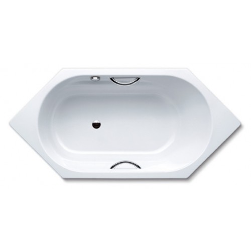 KALDEWEI Badewanne Vaio 6 Star 959 mit Lochbohrungen 190x90x43 Vollantislip, Perl-Effekt