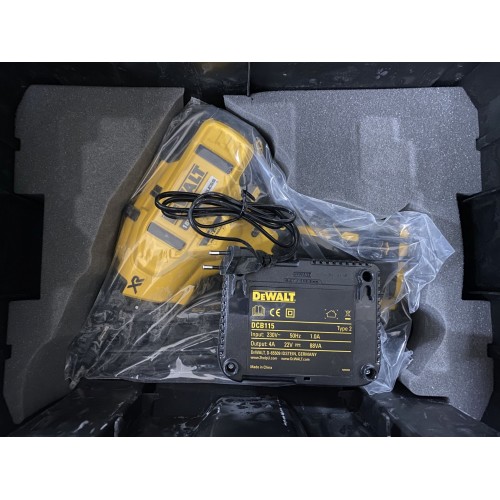 DeWALT DCN650P2 Akku-Nagler 18V, 2x Akku 5.0 Ah, Koffer Tstak