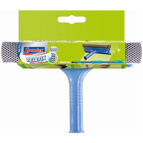 SPONTEX Scheibenreiniger mit Schwamm Telefix 2in1