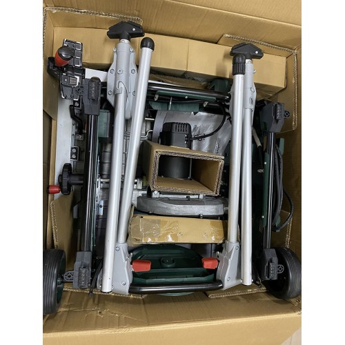 Metabo 600668000 TS 254 Tischkreissäge mit Untergestell und Trolleyfunktion 254 mm