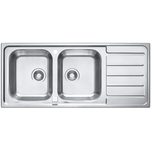 ALVEUS LINE 100 Maxim Edelstahlspüle, 1165 x 505 mm, F/S 1092001