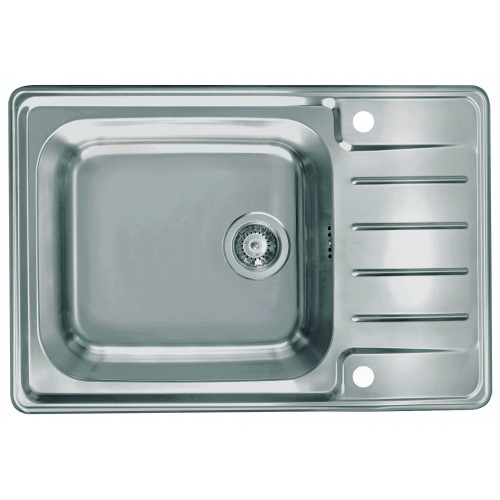ALVEUS PRAKTIK 120 Edelstahlspüle, 790x500 mm, Satin 1122463 ALVEUS PRAKTIK 120 Edelstahlspüle, 790x500 mm, Satin 1122463