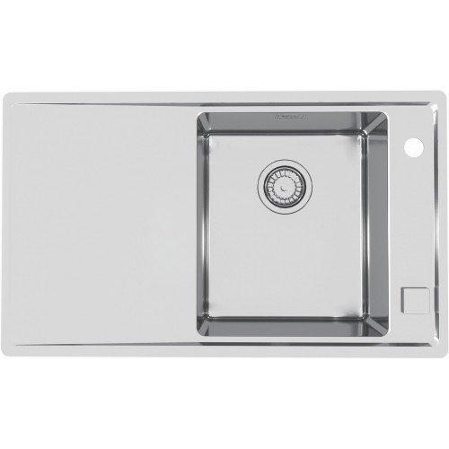 ALVEUS STRICTO 10 R Edelstahlspüle, 790 x 472 mm, rechts 1124361