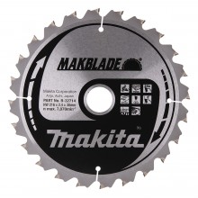 Makita B-32714 Kreissägeblatt, 216 x 30 mm, 24 Zähne=old B-08903