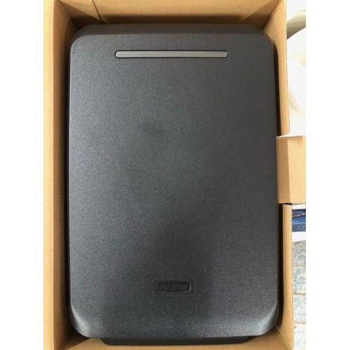 CURVER SLIM BIN 40L Treteimer 25 x 39,3 x 60,7 cm silber metallic 02340-582