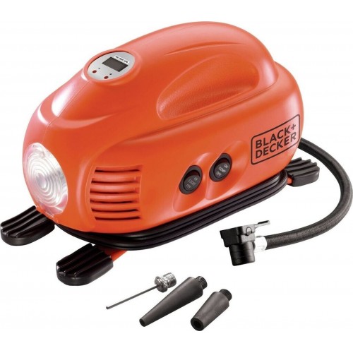 Black & Decker ASI200-XJ Luftpumpe (12V/8,3bar/9,5l/min) Black & Decker ASI200-XJ Luftpumpe (12V/8,3bar/9,5l/min)
