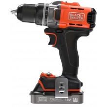 Black & Decker BCD382D1XC-QW Akku-Bohrschrauber (45Nm/18V/1x2,0Ah)