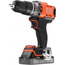 Black & Decker BCD383D1XC-QW Akku-Schlagbohrschrauber (45Nm/18V/1x2,0Ah)