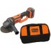 Black & Decker BCG720M1-QW Akku Winkelschleifer (125mm/18V/1x4,0Ah), Tasche