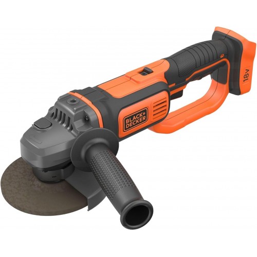 Black & Decker BCG720N-XJ Akku-Winkelschleifer (125mm/18V/ohne Akku und Ladegerät)