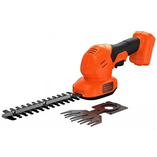 Black & Decker BCSS18B-XJ Akku-Gras- und Strauchschere (20cm/18V/ohne Akku und Ladegerät)