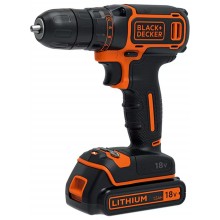 Black & Decker BDCDC18-QW Akku-Bohrmaschine (30Nm/18V/1x1,5Ah)