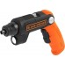 Black & Decker BDCSFL20C-QW Akku-Schrauber (3,6V/1,5Ah) mit verstellbarem Griff