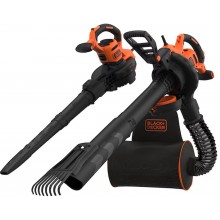 Black & Decker BEBLV301-QS Elektro Laubsauger 3in1 (3000W/72L)