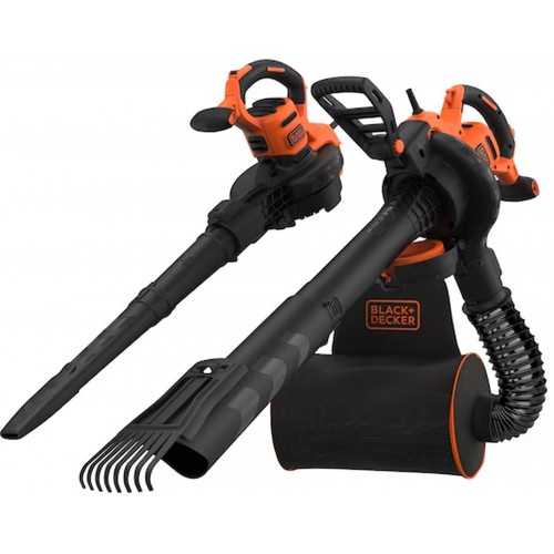 Black & Decker BEBLV301-QS Elektro Laubsauger 3in1 (3000W/72L)