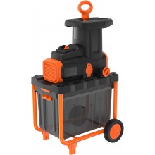 Black & Decker BEGAS5800-QS Elektro-Leise-Häcksler (2800W/45mm/45L)