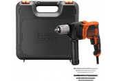Black & Decker BEH850K-QS Schlagbohrmaschine (850 W/13 mm), Koffer