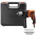 Black & Decker BEH850K-QS Schlagbohrmaschine (850 W/13 mm), Koffer