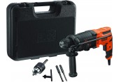 Black & Decker BEHS01K-QS Kombinierter Bohr- und Meißelhammer SDS-Plus (1,4J/650W), Koffer