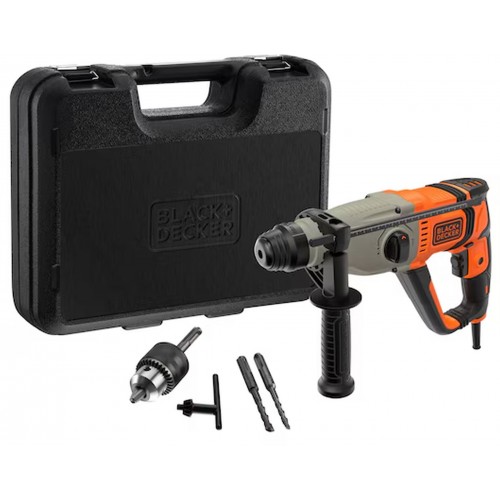 Black & Decker BEHS02K-QS Kombihammer SDS-Plus (2,2J/800W), Koffer Black & Decker BEHS02K-QS Kombihammer SDS-Plus (2,2J/800W), Koffer
