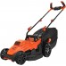Black & Decker BEMW461BH-QS Elektro-Rasenmäher (34cm/1400W/40L)