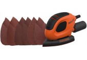 Black & Decker BEW230-QS Mouse Dreieckschleifer (55W)