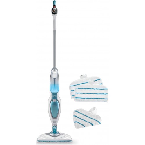 Black & Decker FSM1630-QS Dampfmopp/Dampf-Reiniger (1600W), AutoSelect