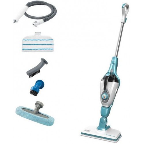 Black & Decker FSMH1321-QS Dampfmopp mit Handdampfreiniger 7in1 (1600W/0,5L)