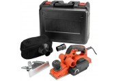 Black & Decker KW750K-QS Hobel (82mm/0-2mm/750W), TCT-Messer, koffer