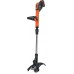 Black & Decker STC1820EPC-QW Akku-Rasentrimmer (28cm/18V/1x2,0Ah)