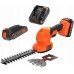 Black & Decker BCSS18D1 PowerConnect Hecken-, Gras-, Strauchschere (18V/1x2,0Ah)