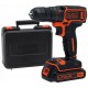 Black & Decker BDCDC18K-QW Akkuschrauber Bohrschrauber (1x1,5Ah/18V) Koffer