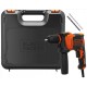 Black & Decker BEH550K Bohrmaschine (17Nm/550W), koffer