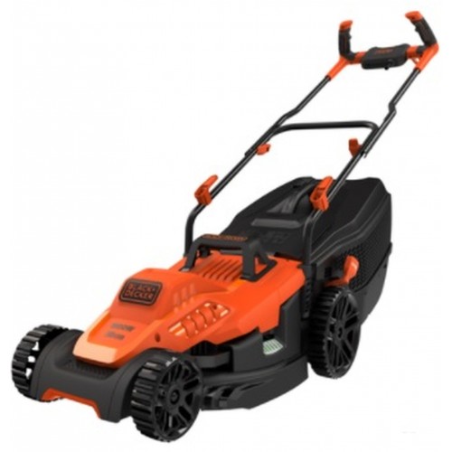 BLACK & DECKER BEMW471BH 1600W Rasenmäher, 38 cm Schnittbreite, 45L Grasfangbehälter