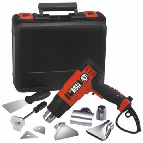 Black & Decker KX2200K-QS Heissluftgerät (65°C-645°C/2000W)+koffer