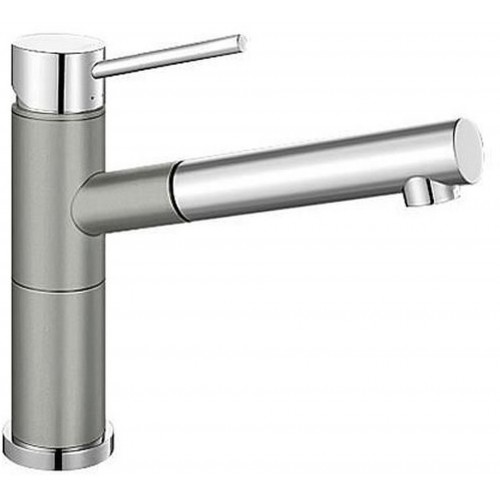 BLANCO Alta-S Compact Einhebelmischer, mit Ausziehbrause perlgrau 520730